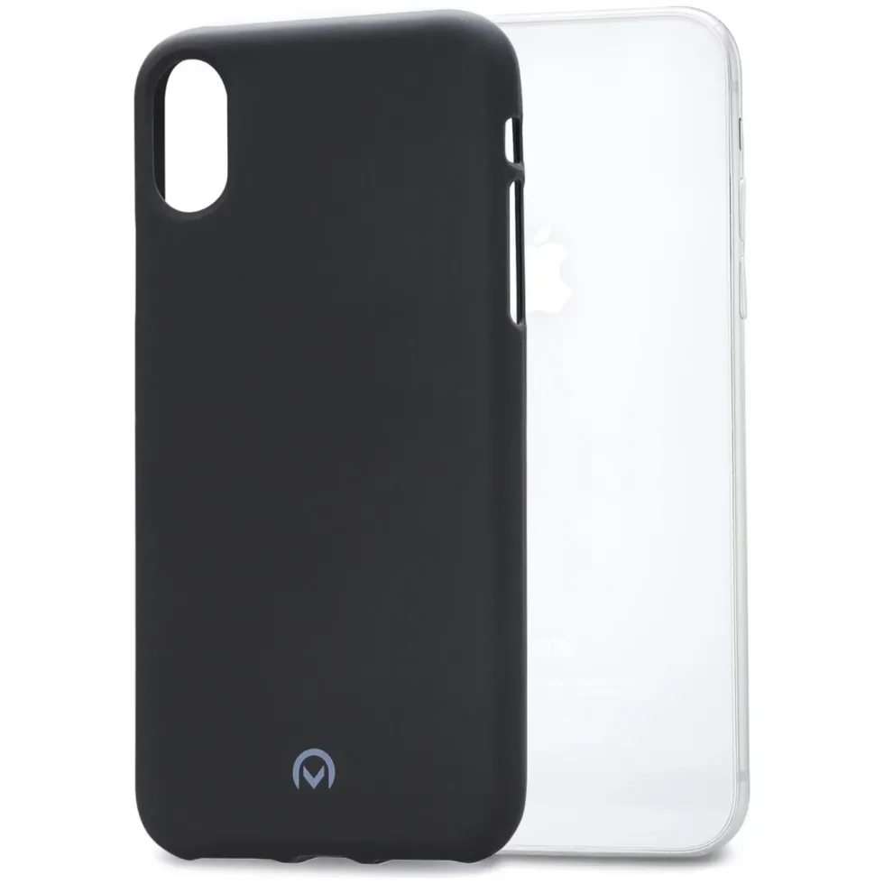 Mobilize Rubber Gelly Case – Mobildeksel for iPhone X/Xs Svart