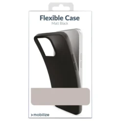 Mobilize Rubber Gelly Case – Mobildeksel for iPhone 14 Pro Max Svart