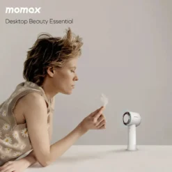 Momax Ultra Freeze bærbar vifte med kjøleplate Lilla