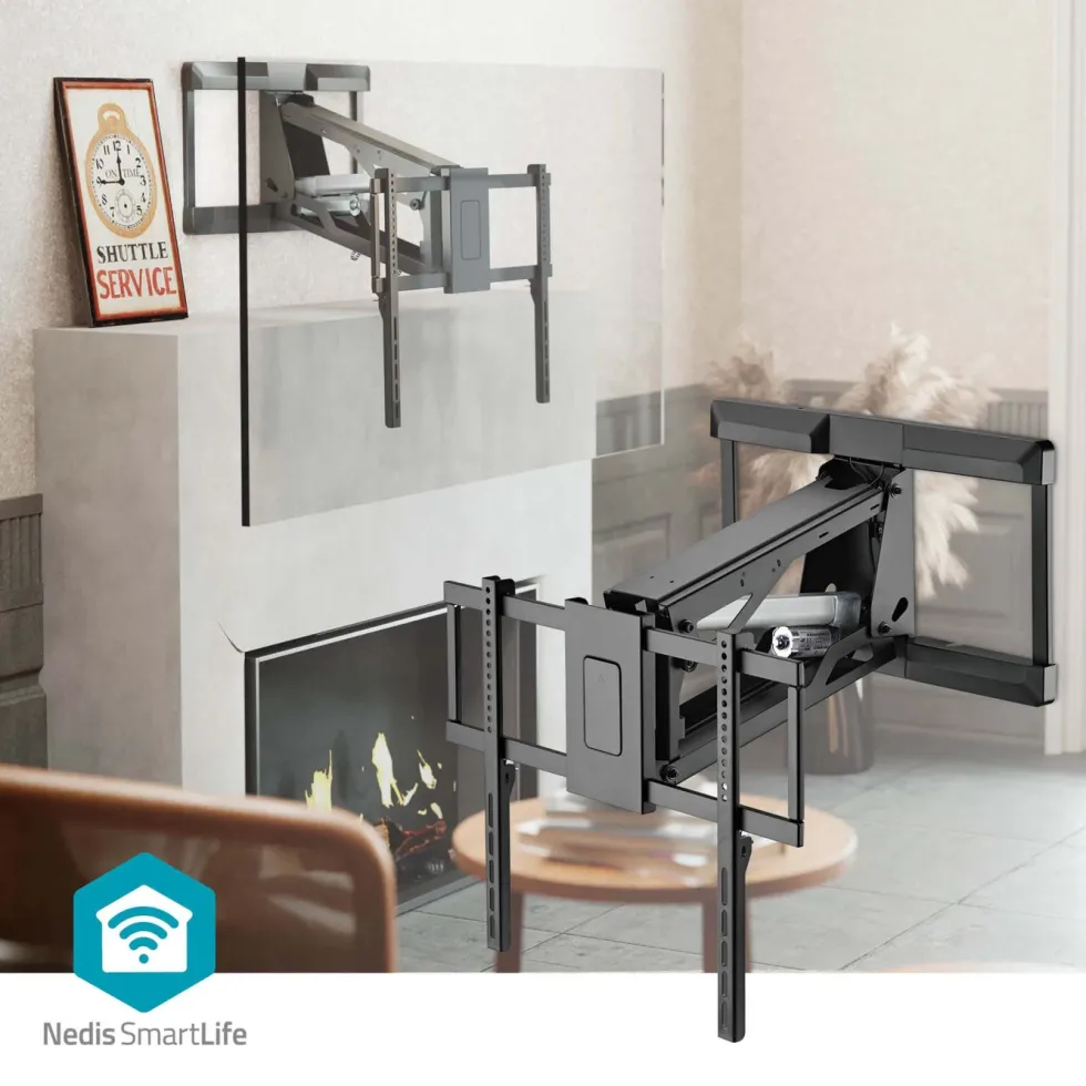 Nedis Motorisert TV-veggfeste 37–75"