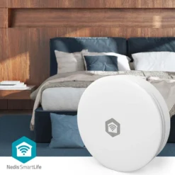 Nedis SmartLife luftkvalitetsmåler med CO₂-sensor og wifi