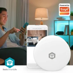 Nedis SmartLife luftkvalitetsmåler med CO₂-sensor og wifi