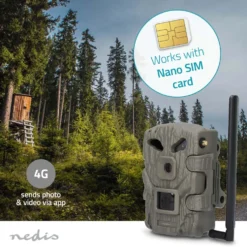 Nedis Viltkamera Full HD 4G