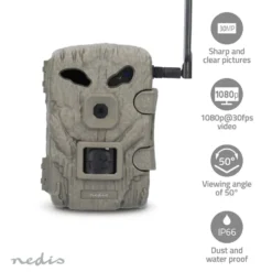 Nedis Viltkamera Full HD 4G