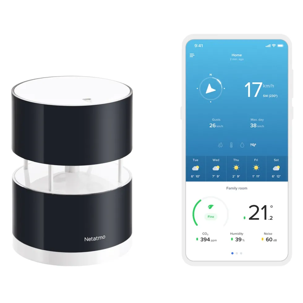 Netatmo Anemometer for Netatmo værstasjon