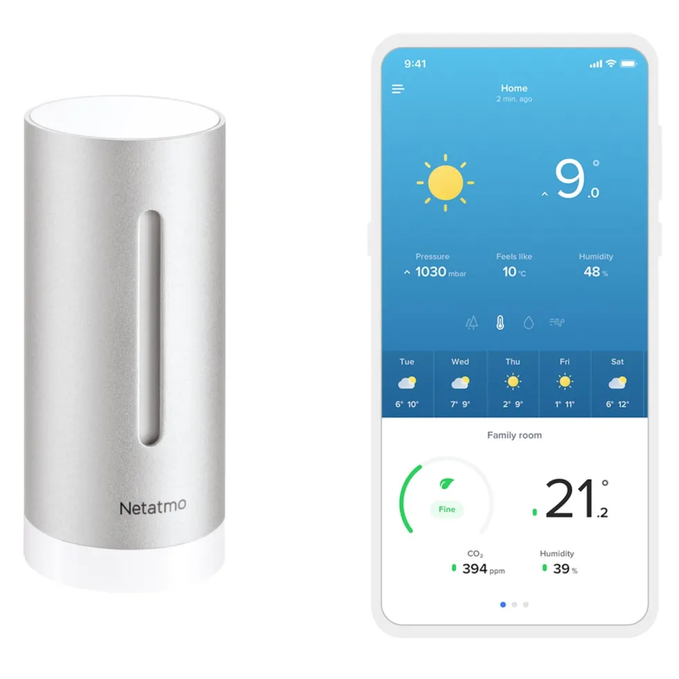 Netatmo Ekstra innendørssensor til Netatmo Weather Station