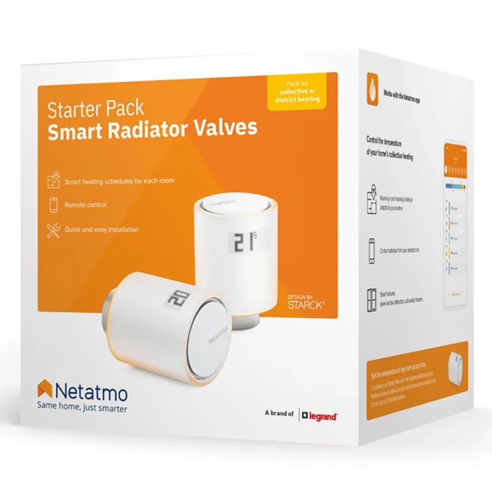 Netatmo Radiator Ekstra termostat 1-pk.
