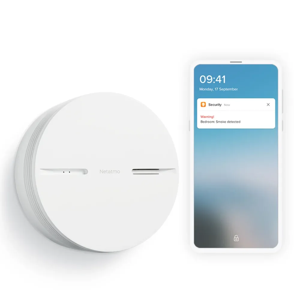 Netatmo Smart røykvarsler 1-pk.