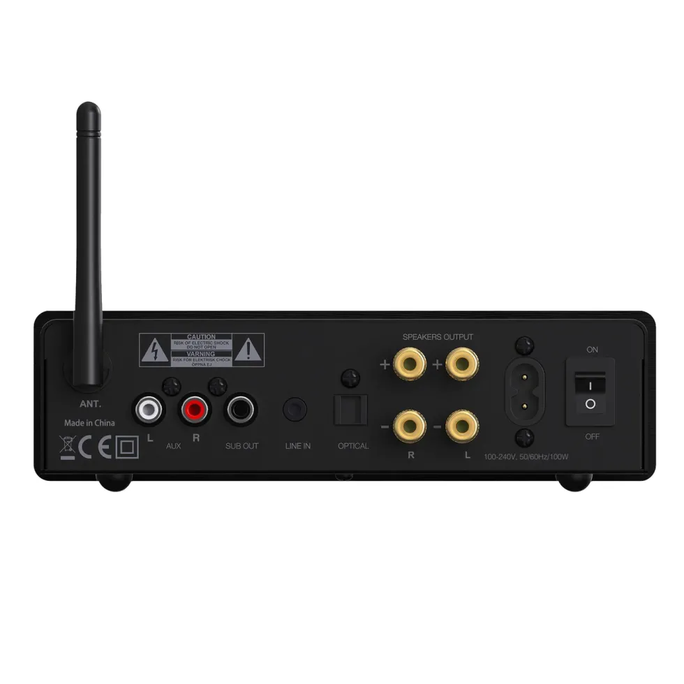 Nikabe D3 Forsterker 2.1 med Bluetooth 2x50 W