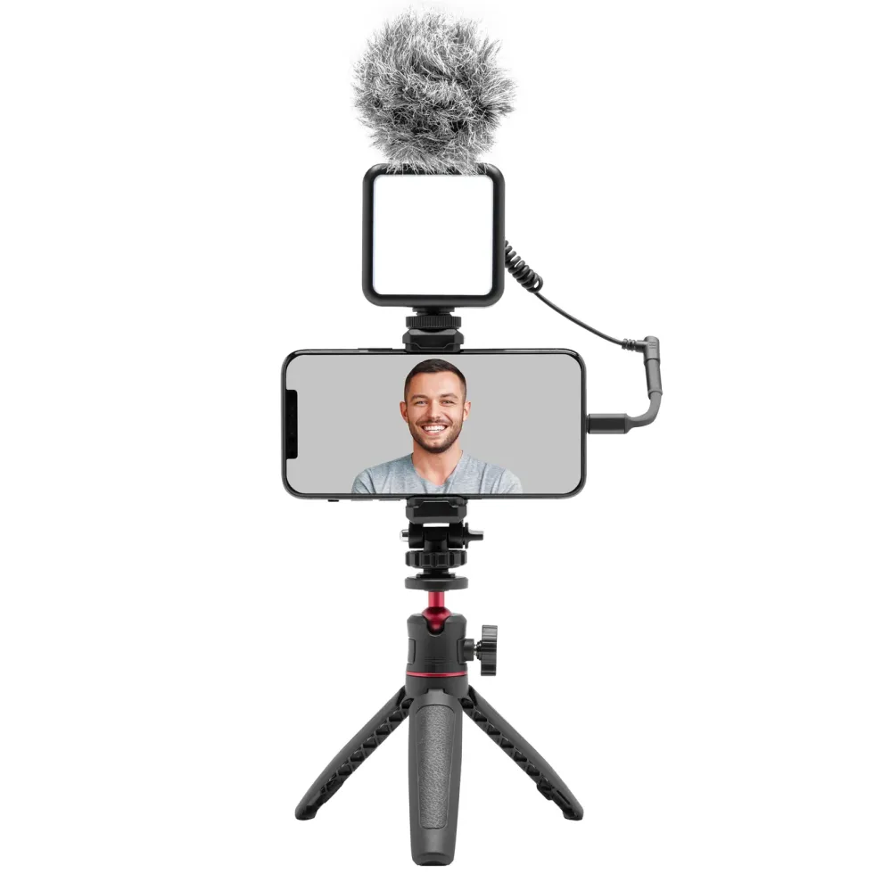 Nikabe L4 Portabelt sett for vlogging