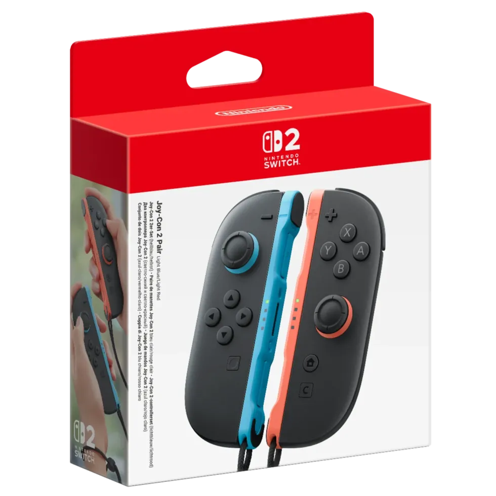 Nintendo Joy Con 2 Pair Blå/Rød