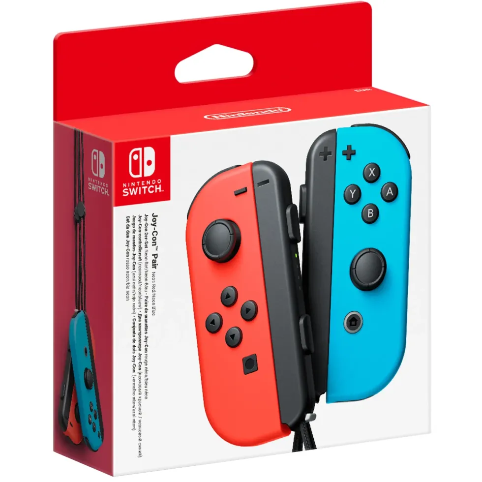 Nintendo Joy-Con Pair Håndkontroller Blå/rød