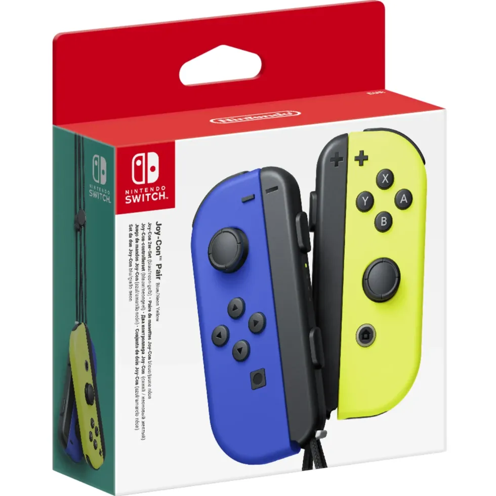 Nintendo Joy-Con Pair Håndkontroller Blå/gul