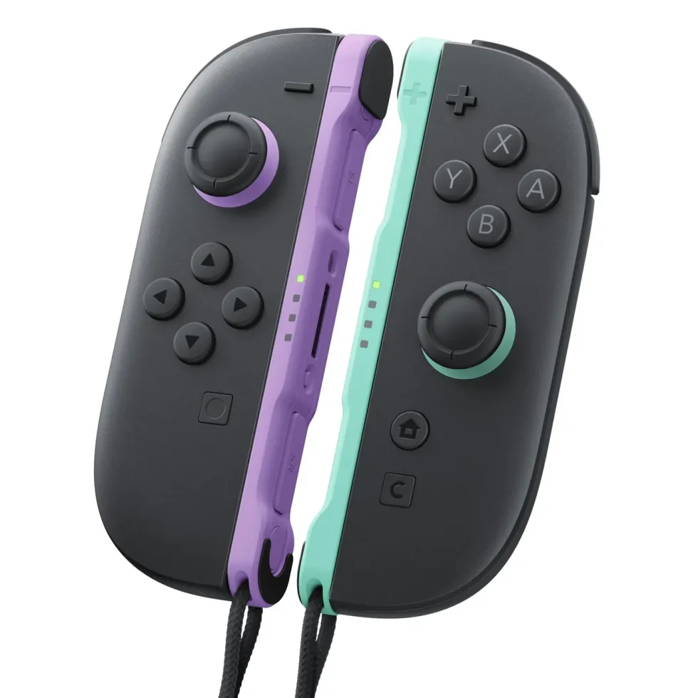 Nintendo Joy Con 2 Pair Lyselilla/lysegrønn