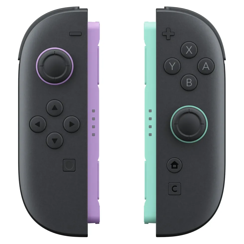 Nintendo Joy Con 2 Pair Lyselilla/lysegrønn