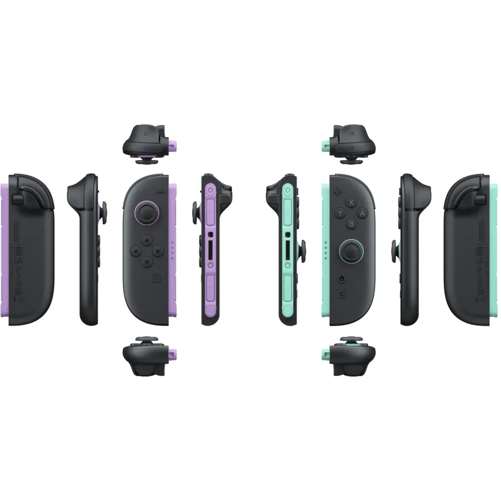 Nintendo Joy Con 2 Pair Lyselilla/lysegrønn