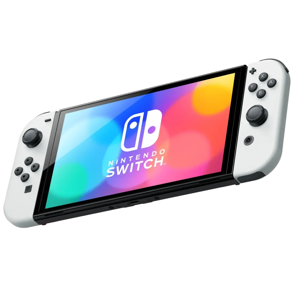 Nintendo Switch (OLED) Spillkonsol 7" Hvit