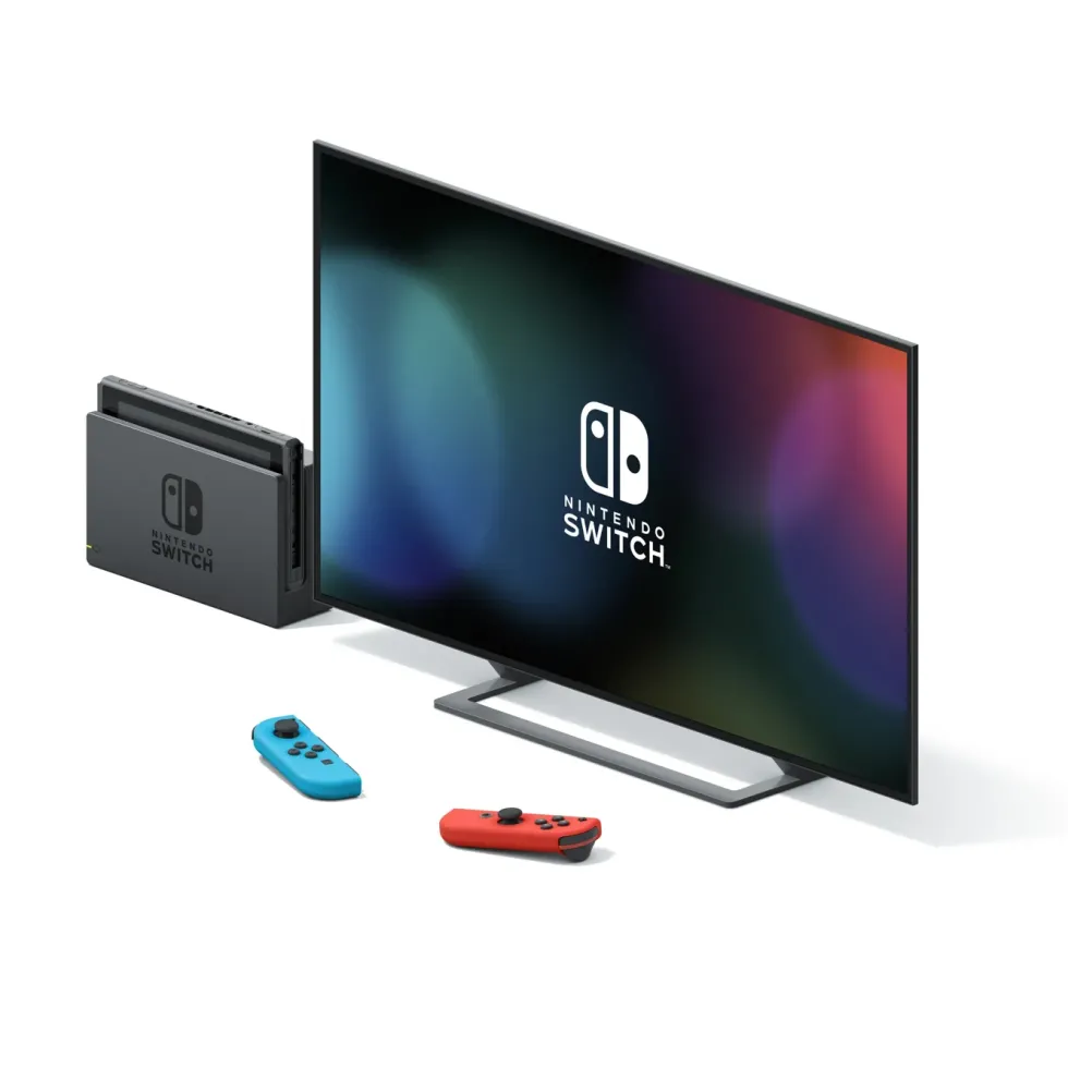 Nintendo Switch (2019) Spillkonsoll 6,2” Rød/Blå