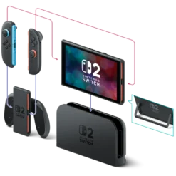 Nintendo Switch 2 Spillkonsoll 7,9''
