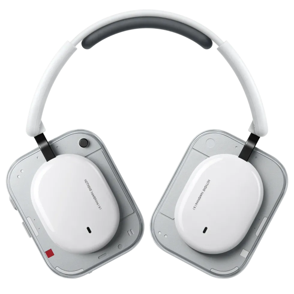 Nothing Headphone (a) trådløse over-ear-hodetelefoner Hvit