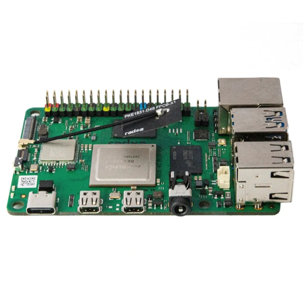 OKdo Radxa Rock 4C+ Ettkortsdatamaskin med 4 GB RAM