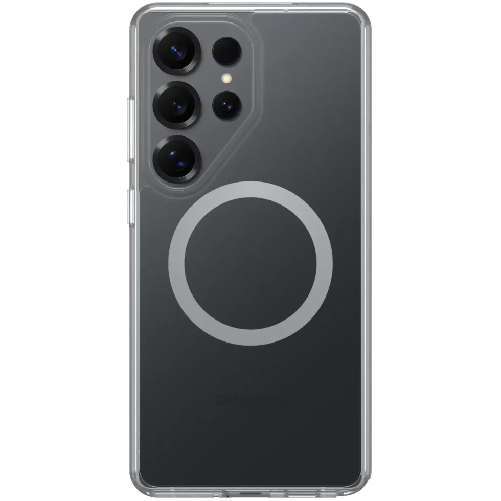 Otterbox Symmetry Clear Magnets-deksel til Galaxy S26 Ultra Transparent