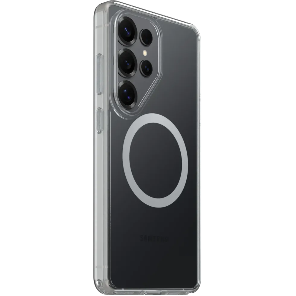 Otterbox Symmetry Clear Magnets-deksel til Galaxy S26 Ultra Transparent