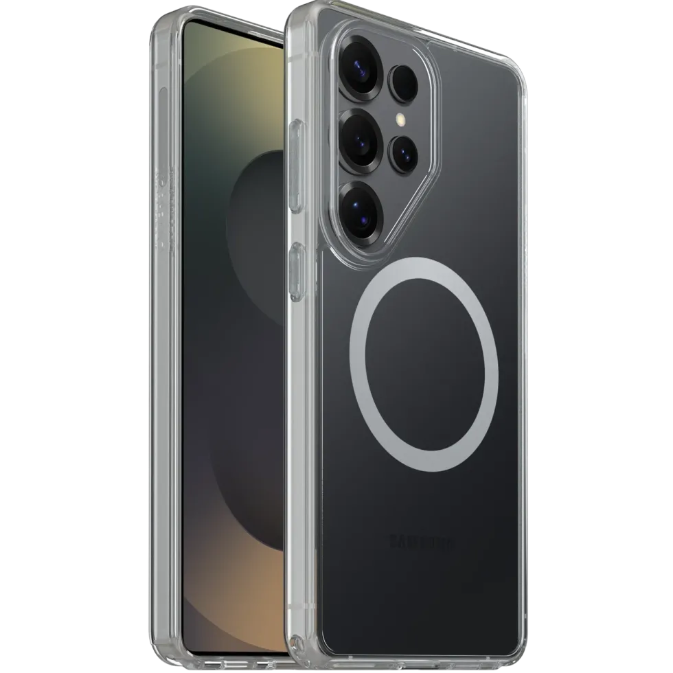Otterbox Symmetry Clear Magnets-deksel til Galaxy S26 Ultra Transparent