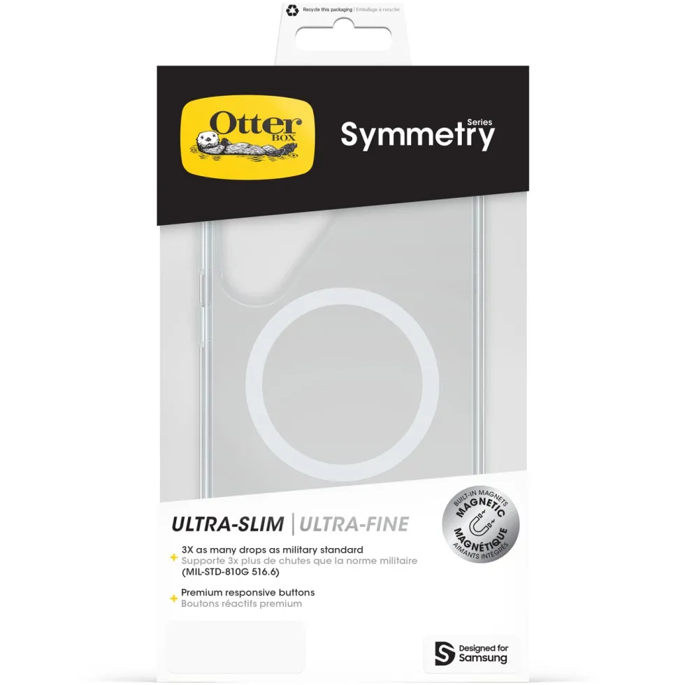 Otterbox Symmetry for Galaxy S25 Ultra Gjennomsiktig