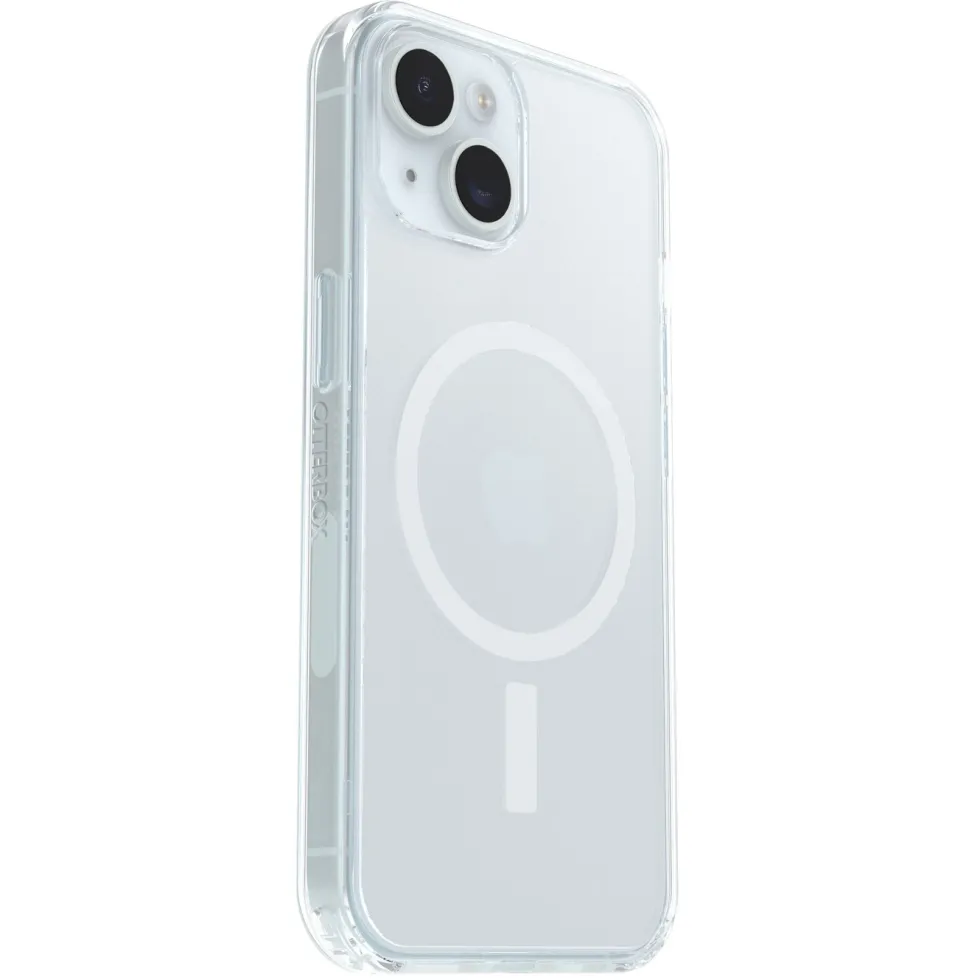 Otterbox Symmetry Magsafe for iPhone 13, 14, 15, 16e og 17e Gjennomsiktig