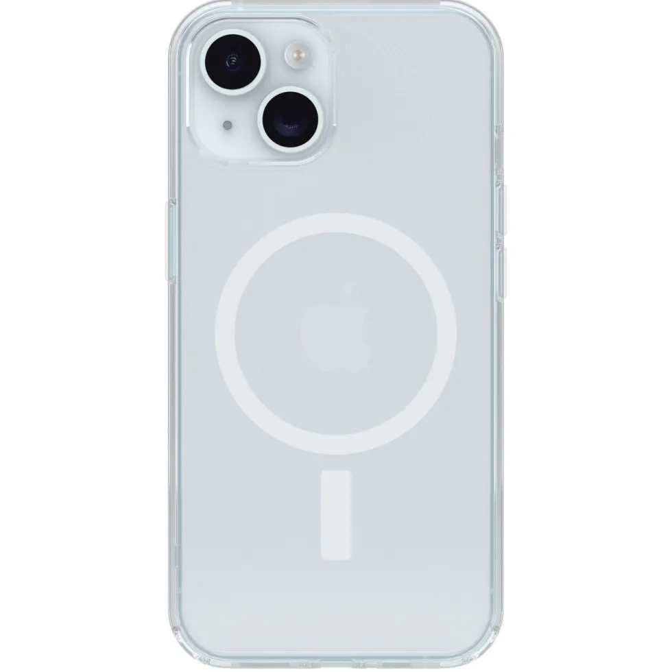 Otterbox Symmetry Magsafe for iPhone 13, 14, 15, 16e og 17e Gjennomsiktig