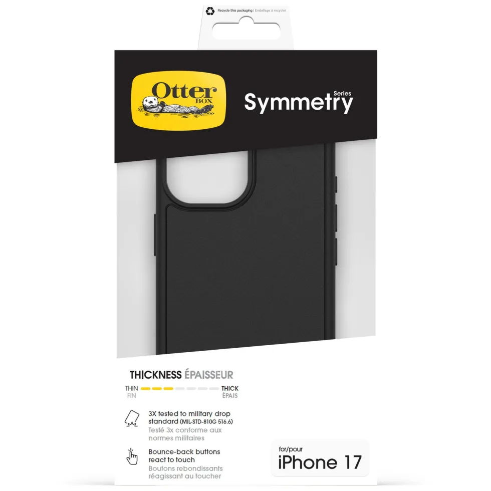 Otterbox Symmetry Magsafe for iPhone 17 Svart