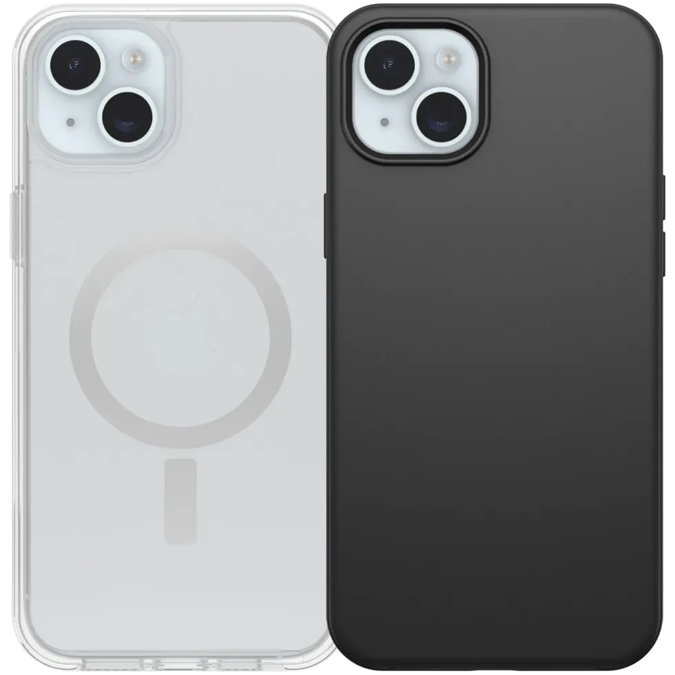Otterbox Symmetry Magsafe for iPhone 14 Plus og 15 Plus Gjennomsiktig