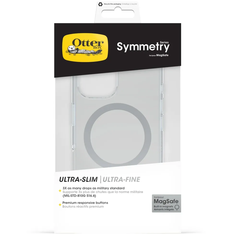 Otterbox Symmetry Magsafe for iPhone 16 Klar