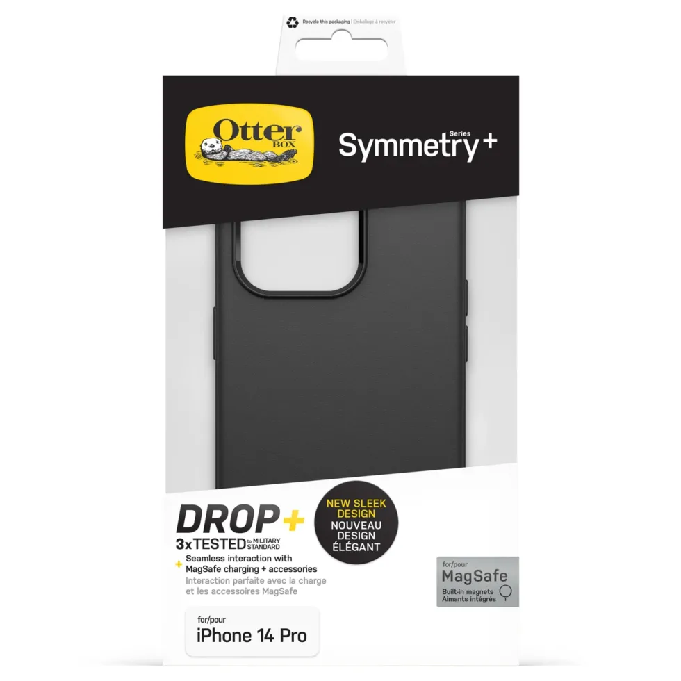 Otterbox Symmetry Plus for iPhone 14 Pro Svart