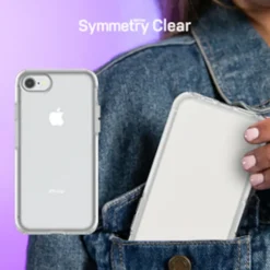 Otterbox Symmetry Robust deksel for iPhone 6, 6s, 7, 8, SE Gjennomsiktig