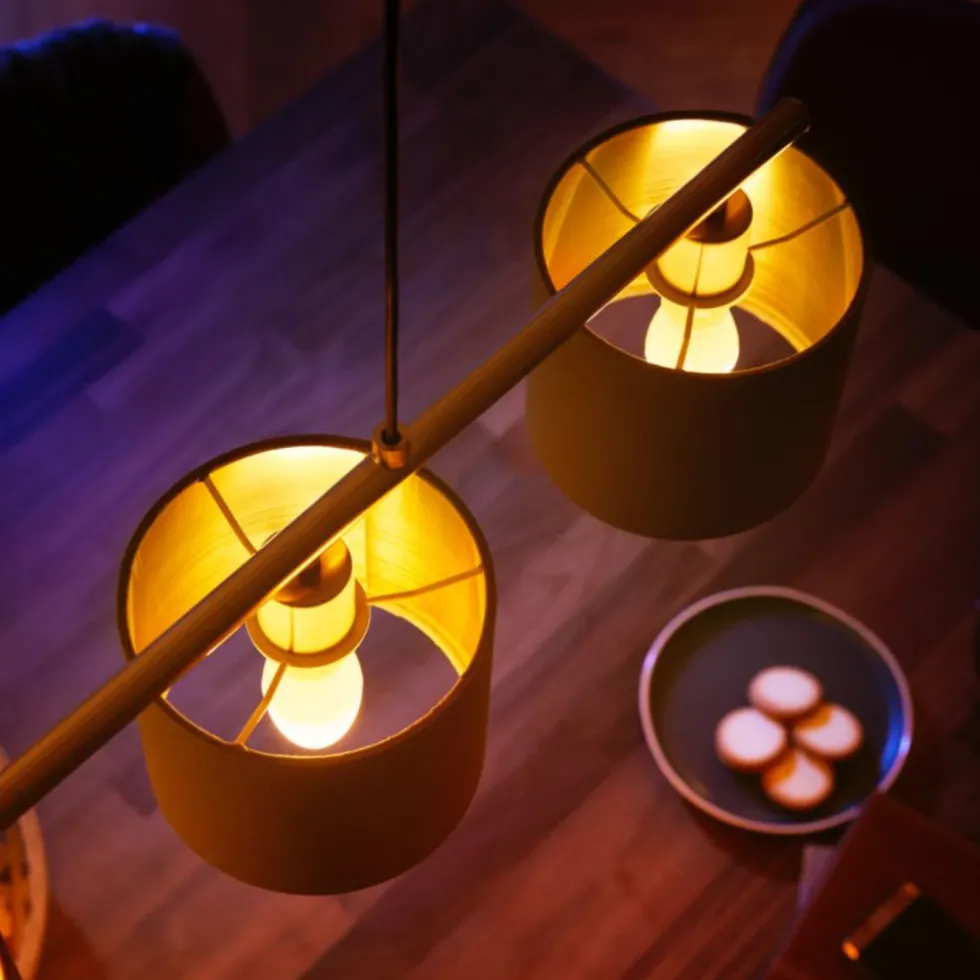 Philips Hue Ambiance Smart LED-pære E14 470 lm 2-pk.
