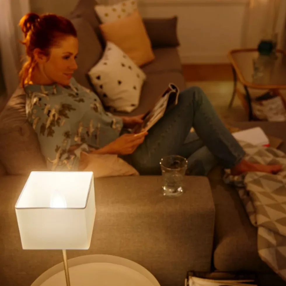 Philips Hue Ambiance Smart LED-pære E14 470 lm 2-pk.