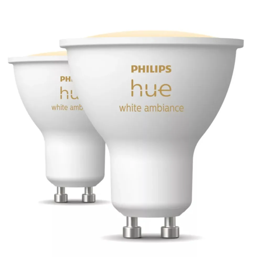 Philips Hue Ambience Smart LED-lampe GU10 400 lm 2-pk