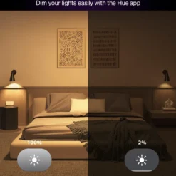 Philips Hue Essential Smart LED-pære GU10 345 lm 3-pk.