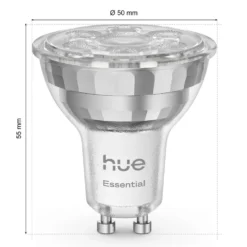 Philips Hue Essential Smart LED-pære GU10 345 lm 1-pk.