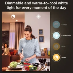 Philips Hue Filament A60 E27 Smart LED-pære 550 lm 2-pk.