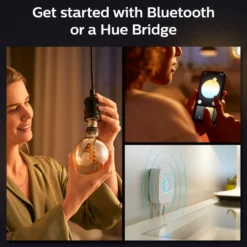 Philips Hue Filament G93 E27 Smart LED-pære 550 lm