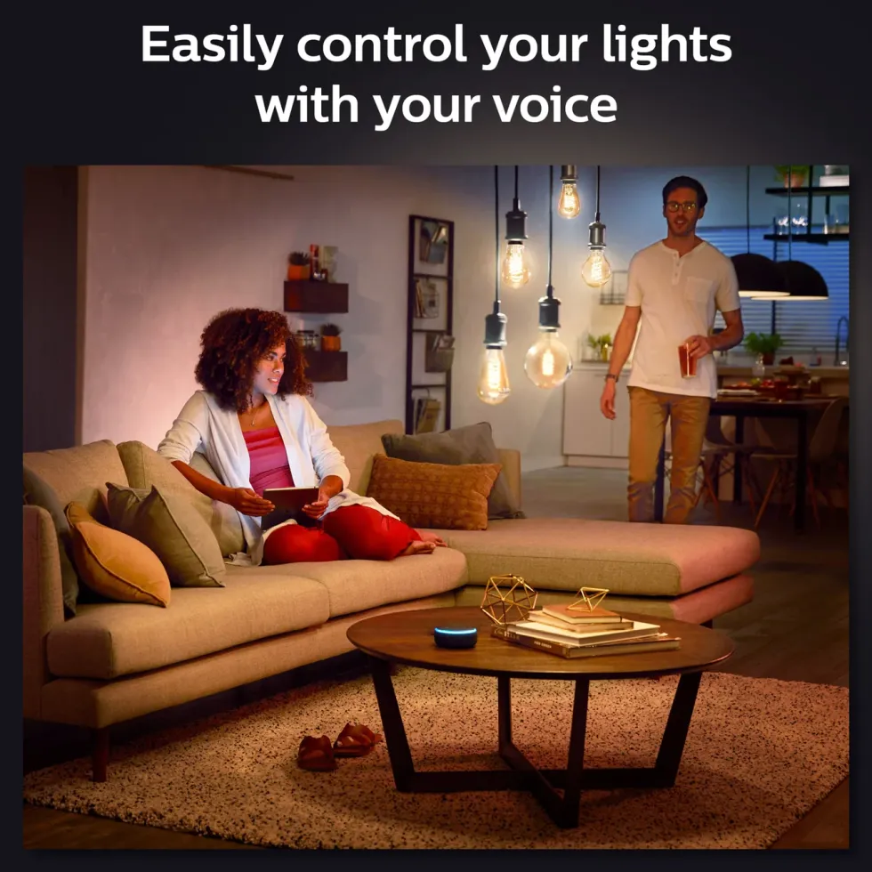 Philips Hue Filament G93 E27 Smart LED-pære 550 lm