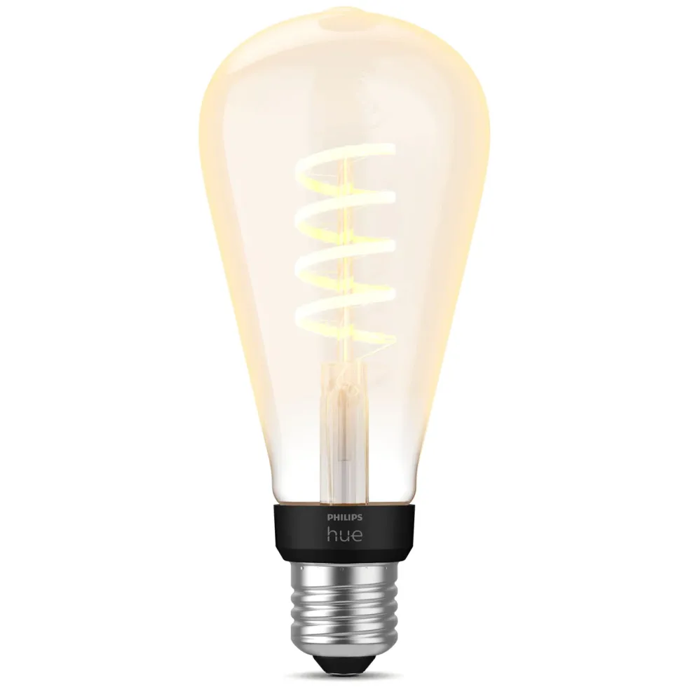 Philips Hue Filament ST72 E27 Smart LED-pære 550 lm