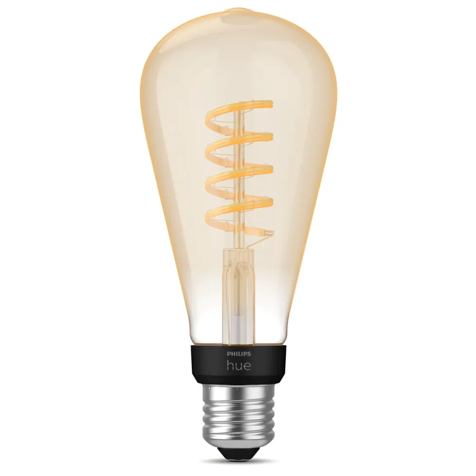Philips Hue Filament ST72 E27 Smart LED-pære 550 lm