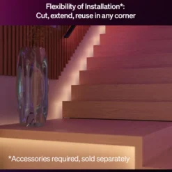 Philips Hue Flux LED‑list – Smart RGBW‑innendørsbelysning 4 m