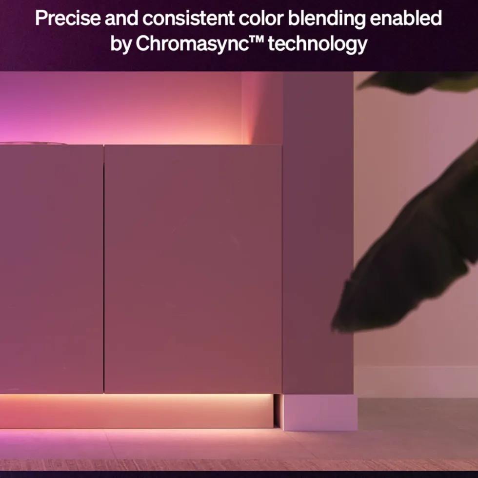 Philips Hue Flux LED‑list – Smart RGBW‑innendørsbelysning 3 m