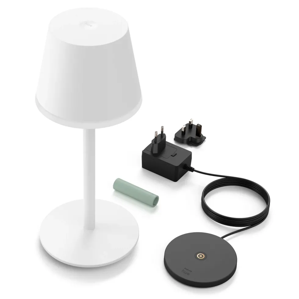 Philips Hue Hue Go Portabel bordlampe 530 lm Hvit