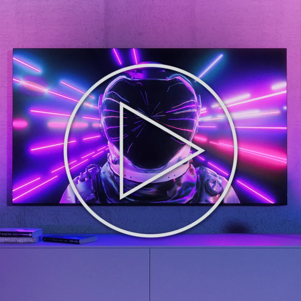 Philips Hue Hue Play Vegglys 2-pk. Hvit